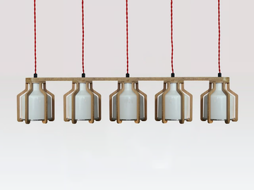 CELL QUINTUPLET - Pendant lamp by Liqui Contracts - view 2